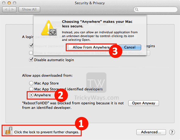 Mac App Can T Be Opened Unidentified Developer